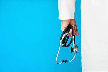 Image showing Doctor with a stethoscope