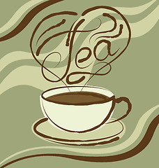 Image showing Vector Tea Cup