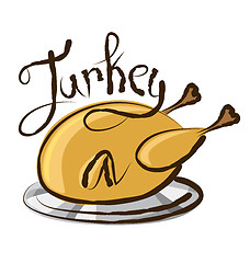 Image showing Vector Turkey