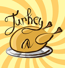 Image showing Vector Turkey