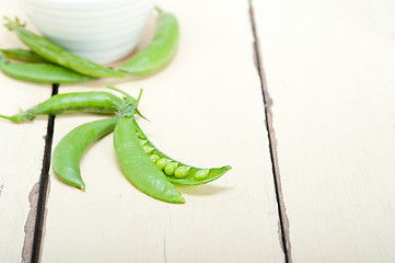 Image showing hearthy fresh green peas 