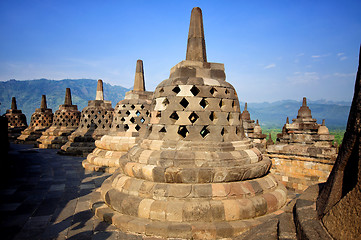 Image showing Borobudur Temple, Java, Indonesia.