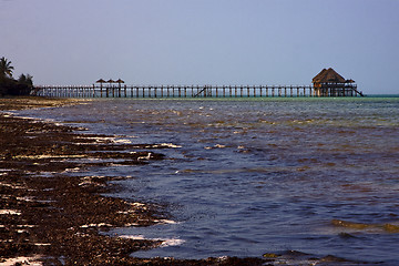 Image showing  harbor in tanzania zanzibar