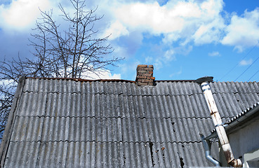 Image showing old roof