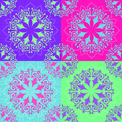 Image showing seamless pattern in islamic style