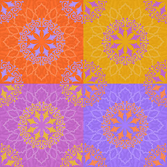 Image showing seamless pattern in islamic style