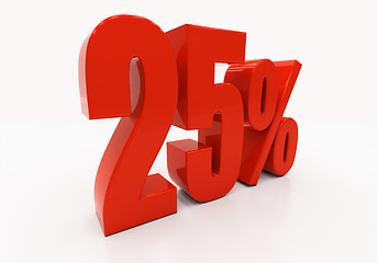 Image showing 3D 25 percent