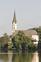 Image showing Church from Schliersee