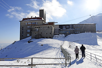 Image showing Mountains in winter