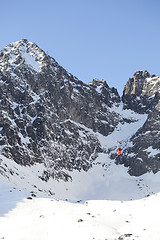 Image showing Mountains in winter