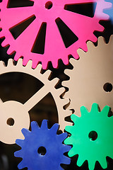 Image showing gears teamwork