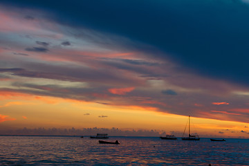 Image showing Tropical Sundown