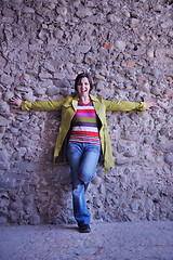 Image showing tourist woman in verona