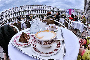 Image showing cappuccinno