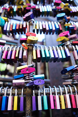 Image showing love locks