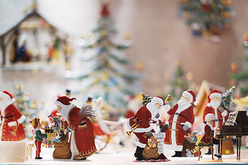 Image showing christmas  santa toy