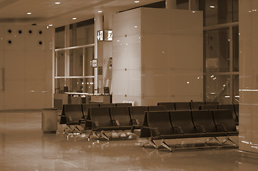 Image showing Airport Seats