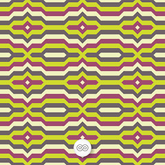 Image showing Seamless geometric background. Mosaic. Abstract vector Illustrat