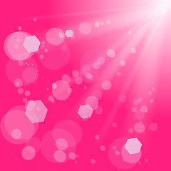 Image showing Pink Burst