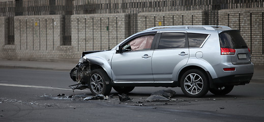 Image showing after crash airbag