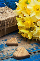 Image showing bunch of daffodils