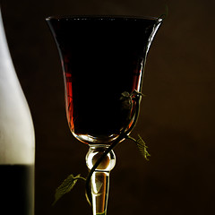 Image showing Red wine