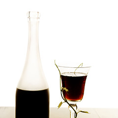 Image showing Red wine