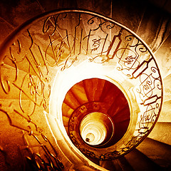 Image showing Spiral staircase\r\r