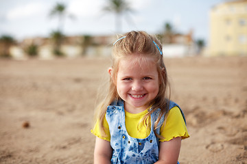 Image showing Cute girl smiling