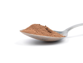Image showing Cocoa on spoon
