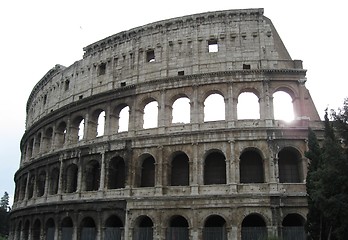 Image showing The front of the Colosseum