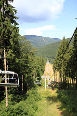 Image showing funicular in jeseniky mountains