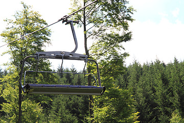 Image showing funicular in jeseniky mountains