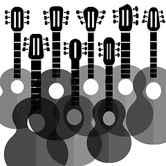 Image showing Silhouettes Guitars