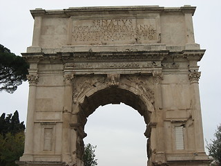 Image showing The Arch of Titus