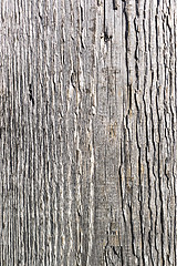 Image showing Rough texture of wooden plank