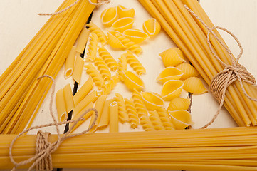 Image showing bunch of Italian pasta type