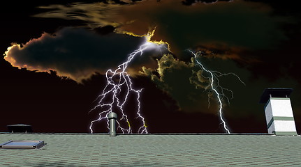 Image showing lightning