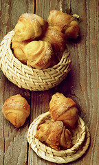 Image showing Croissant Cookies