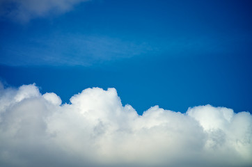 Image showing Fluffy Clouds