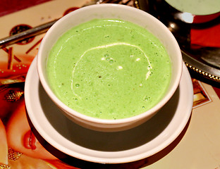 Image showing Indian pea soup  