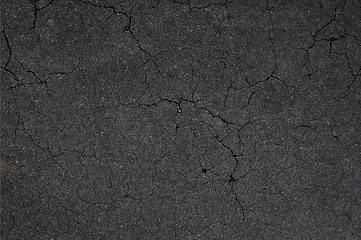 Image showing Asphalt Road Surface Background, Texture 8