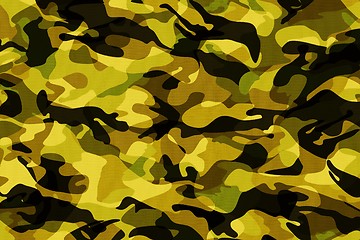 Image showing Camouflage Fabric Textures, Texture 3