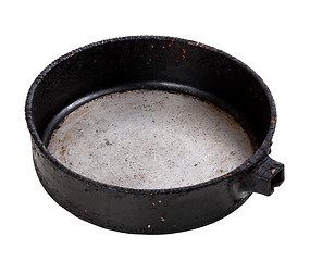 Image showing Old empty frying pan