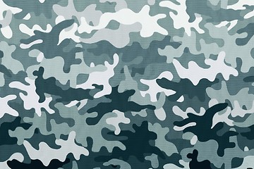 Image showing Camouflage Fabric Textures, Texture 8