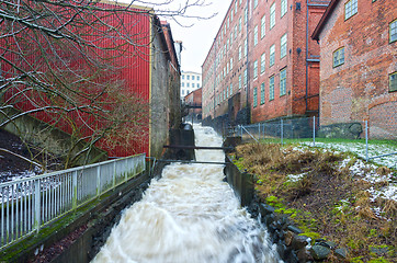 Image showing rushing water