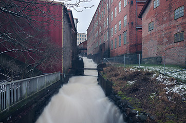 Image showing Rushing water