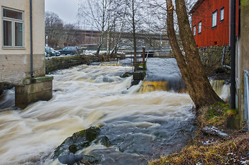 Image showing Milky water