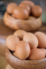 Image showing Fresh eggs 