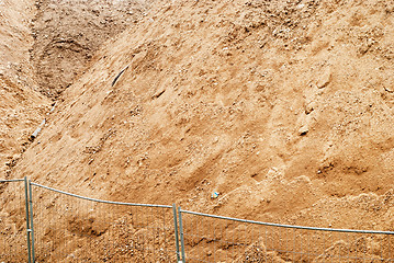 Image showing Heap of sand